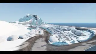 Ice Track v0.2 - Early Demo - BeamNG custom map