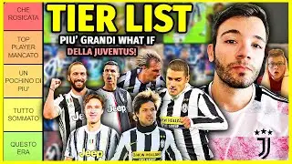 TIER LIST DEI CALCIATORI PI&Ugrave; GRANDI WHAT IF DELLA STORIA DELLA JUVENTUS (Con KINOSHI)