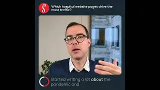 Which hospital website pages drive the most traffic?
