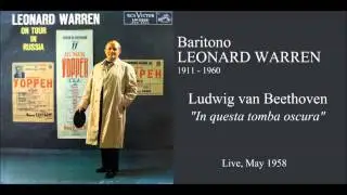 Baritono LEONARD WARREN - L.van Beethoven 