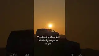 🌅 who&rsquo;s also a sunset lover here? 😎#breathing #short #youtubeshorts #sunsets