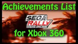 SEGA Rally Online Arcade - Achievements List
