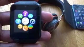GT08 Smartwatch with Camera Supports SIM Card TF Card  [Hands on Review and Test]