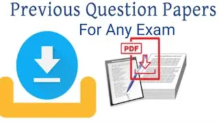 How to download previous question papers| how to download questions paper|2021|
