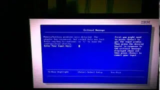Memory/Battery problems were detected SOLVED !! IBM X3650 M4 SOLUTION IN THE DESCRIPTION