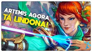 ARTEMIS AGORA FICOU LINDONA! Testando o remodel (continua com o mesmo kit) - Ranked Duelo