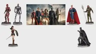 DC JUSTICE LEAGUE  COLLECTIBLE STATUES