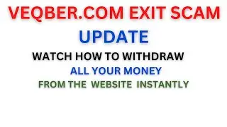 Veqber Exit Scam, Update How to Recover and Withdraw Your Money