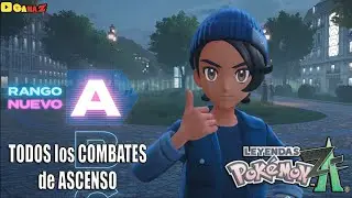 TODOS los COMBATES de ASCENSO | Pokémon Leyendas Z-A