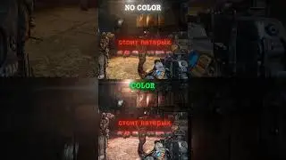 How colorcor changes the picture #metroexodus #metro2033 #metrolastlight