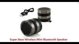 Super Bass Wireless Mini Bluetooth Speaker Unboxing Review
