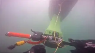 sunken jet ski recovery at Body Beach, Lake Havasu 032118