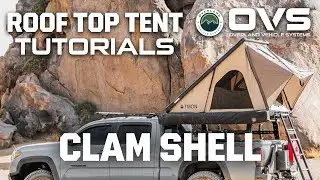 How to Open & Close a Roof Top Tent: Clam Shell