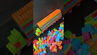 Satisfying DIY Blocks Big Truck | Lego Building Blocks Videos | #buildingblockstoys #shorts #toys