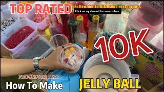 HOW TO MAKE A CUP OF JELLY BALL?!?! | Procedure Text