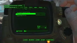 Fallout 4 - Weapon Repair Kit and Junk Scrap Kit Demonstration
