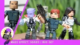 Minimates Mass Effect Series 1 Box Set Review