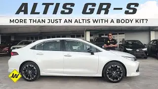 Toyota Altis GR-S Walk-Around -How does it compare to the base model Civic