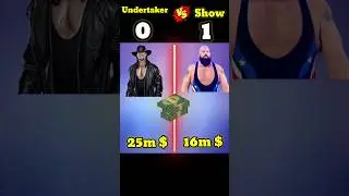 Undertaker Vs Big show #shorts #wwe #wwesuperstar