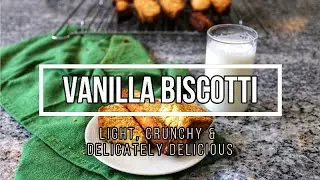 Vanilla Biscotti #vanillabiscotti, #vanillabizcotti