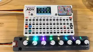 MiniAcid demo - testing the CardPuter ADV and 8EnCoder integration