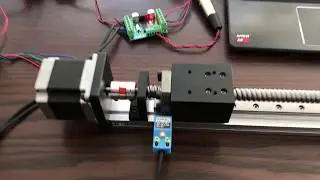 Tarjeta controladora de motor a pasos con DMX
