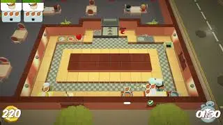 Overcooked | Level 1-5 | 3 Player Co-op | 3 Stars (NO COMMENTARY)