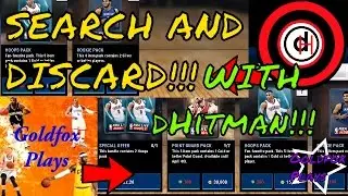 SEARCH AND DISCARD!!!! | FT. dHitman137 Mobile Gaming | NBA LIVE MOBILE
