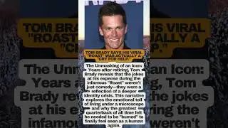 TOM BRADY SPEAKS OUT: 