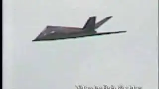 F117 Stealth Jet Crash