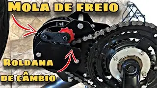 Esticador de Corrente DIY para Bicicleta Mid Drive. Passo a Passo.