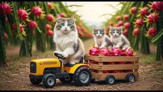 Mama Cat Trims: Beautiful Daily Routine Caring for Tiny Newborns
