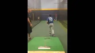 11 year old pitcher trying a new pitching style threw 60mph fast ball
