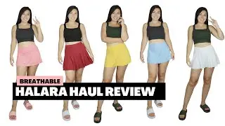 Halara Activewear Skirt Haul - Cloudful and Everyday Collection | Product Reviews By Elaine Rau