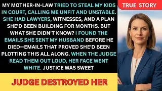 My In-Laws Tried to Take My Kids in Court&mdash;When the Judge Read My Evidence, Everything Changed...