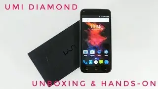 UMI Diamond UNBOXING & Hands-On - MTK6753, 3GB Ram, 16GB ROM