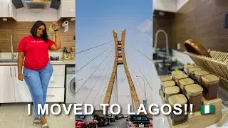 I moved to Lagos!!! Empty apartment tour + moving from Ibadan to Lagos, settling in.
