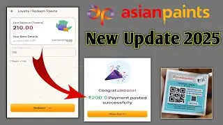 Cash| Token Redeem( Kaise Kare Asian Paint MASTERSTOCK 5 Minutes |Me paise Account me 