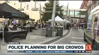 Police planning for big crowds this weekend