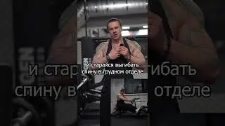 Тяга блока к поясу #тренировкадляновичков #спорт #фитнесмифы