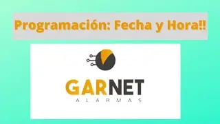 C&oacute;mo programar la fecha y hora de una central de alarma Garnet.