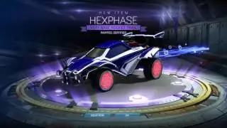 Rocket League Nitro Crate Certified Painted Hexphase