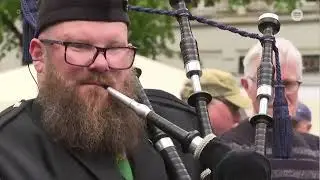 40 Jahre Glaronia Pipes and Drums / Pipes of Glarus - Südostschweiz Reportage