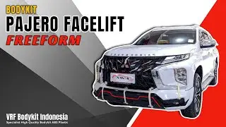 Bodykit Pajero Facelift Model Freeform by @vrf_bodykit_indonesia