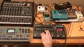 Distant Learning - Live Looping Lap Harp, Chase Bliss, Octatrack, EHX 95000, Fabrikat, Strymon