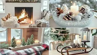 Vignette Decoration Ideas for a Cozy Home | Creating Rustic Winter