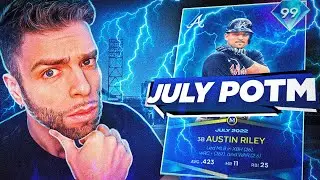 Austin Riley CARRIES the July POTM Team!!! MLB THE SHOW 22