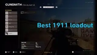 Best 1911 loadout in Cold War #bocw #callofduty #BlackOps #blackopscoldwar