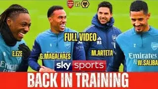 ARSENAL ERUPTS WITH MASSIVE BOOST AS FOUR KEY STARS RETURN TO TRAINING AHEAD OF SEASON-CHANGING