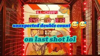 [Normal VS adjusted time] Street Basketball arcade 7 balls 813 scores (unexpected ending)
